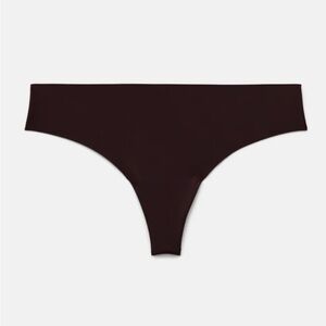 BLACK Girlfriend Collective Sports Thong